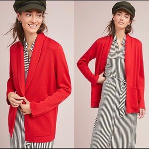 Anthropologie HWR Owen Blazer Cardigan